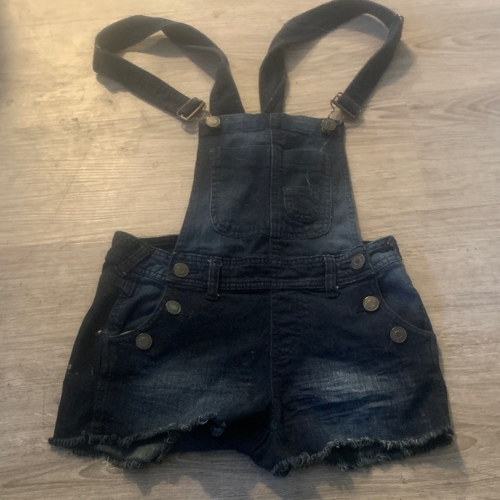 Ardene Dark Blue Denim Overalls